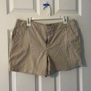 Caslon khaki shorts size 12